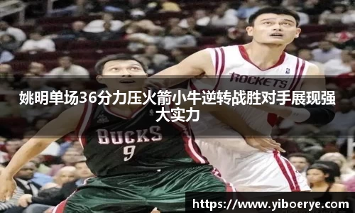 姚明单场36分力压火箭小牛逆转战胜对手展现强大实力